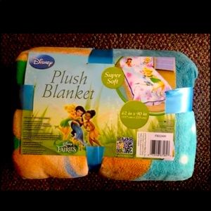 Disney Fairies Plush Blanket